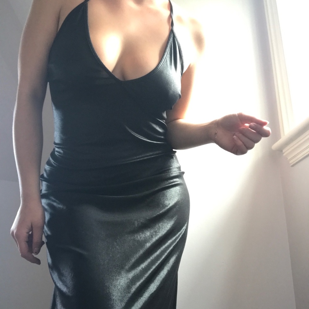 American Apparel Bodycon Stretch Dress Gown